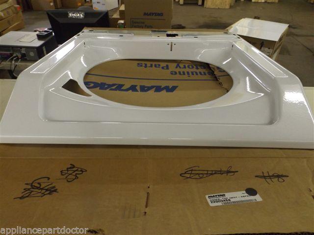 Maytag Washer 22003468 Cover, Top (wht-aspkd) NEW IN BOX Maytag Washer 22003468 Cover, Top (wht-aspkd) NEW IN BOX